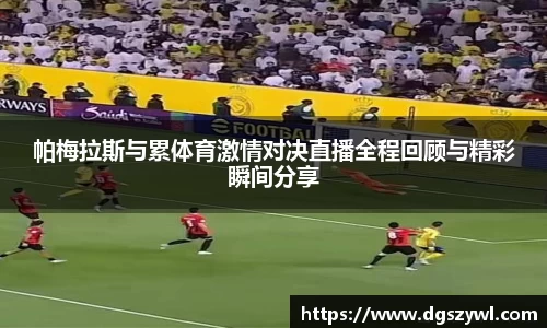 帕梅拉斯与累体育激情对决直播全程回顾与精彩瞬间分享